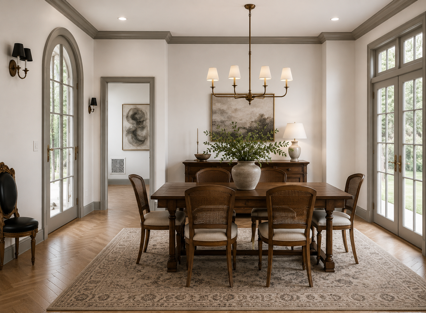 Dining room finish inspiration